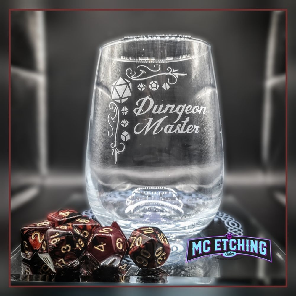 TTRPG Storyteller Title Barware
